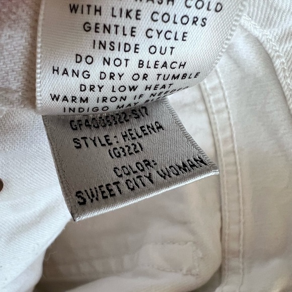 GRLFRND Helena White Jeans In Sweet City Woman - Picture 7 of 9